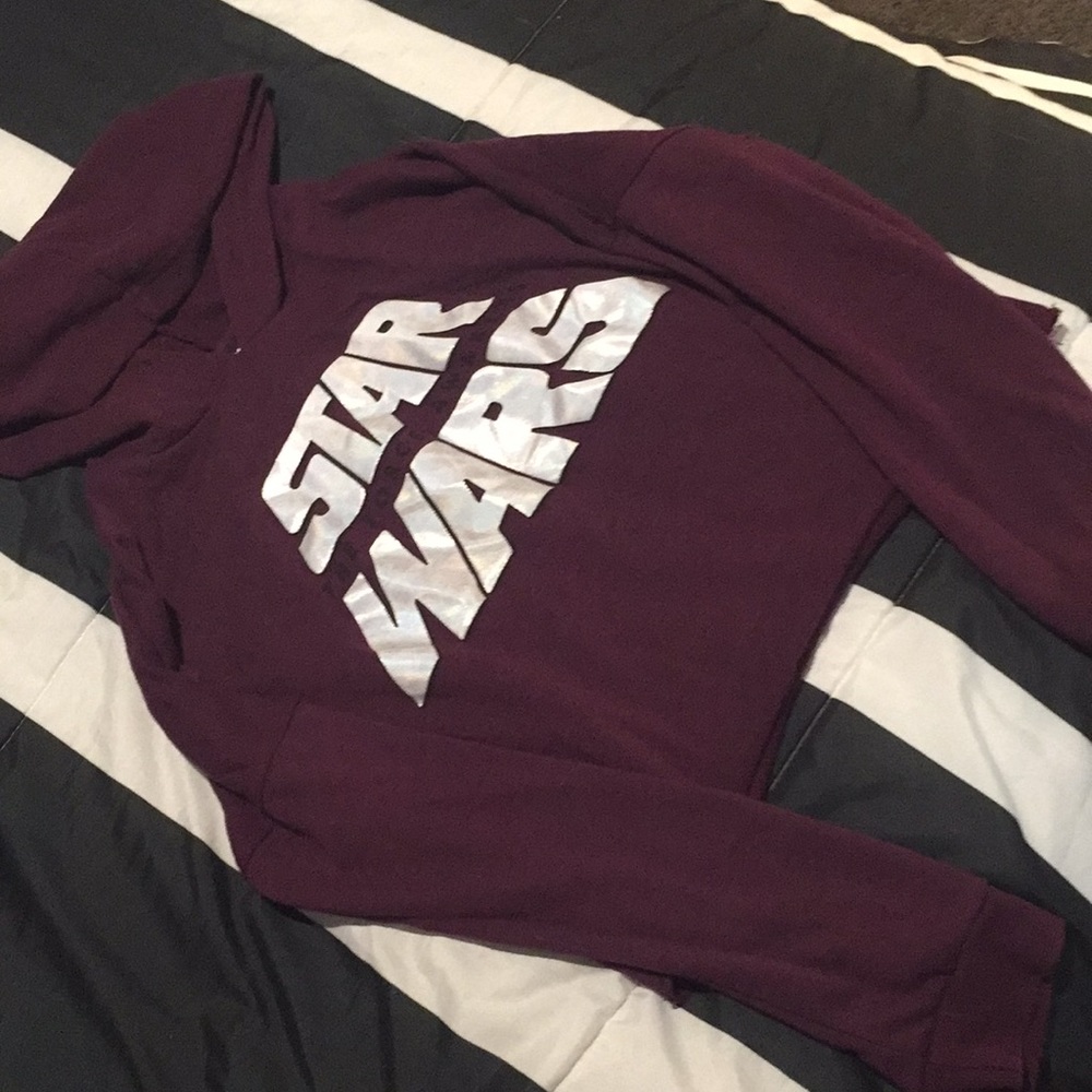Star Wars The Force Awakens Crop Hoodie